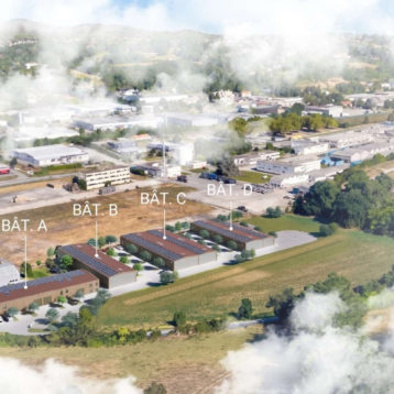 Programme immobilier local activité / St Genis Laval